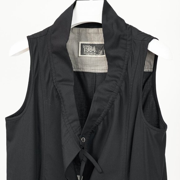 Annette Gortz SS/11 Tess Stretch-Wool Cinch Vest - Picture 3 of 10